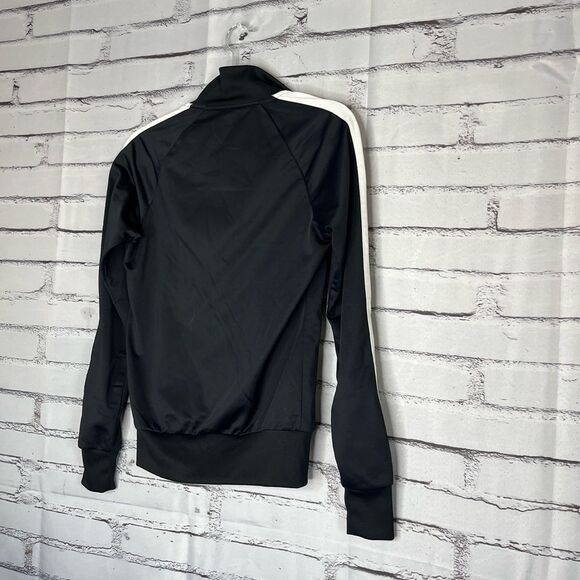 Nike The Athletic Dept Full Zip Track Jacket Black White Stripes Size S SP Y2K - Picture 9 of 15